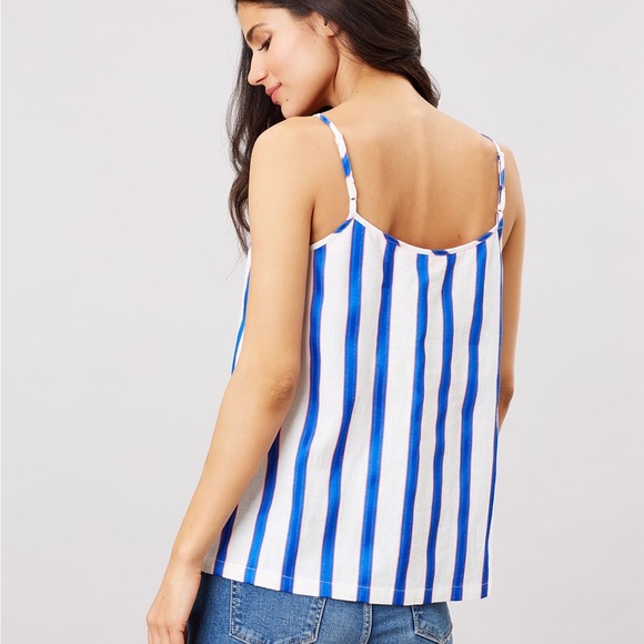 Joules | Carper Stripe Button Through Cami (8) - Picture 2 of 10